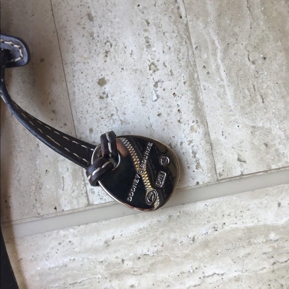 Dooney Bourke DB Logo Monogram Shoulder Bag - Picture 6 of 8